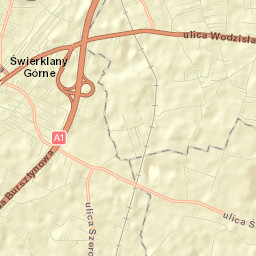 Świerklany Górne Street Map