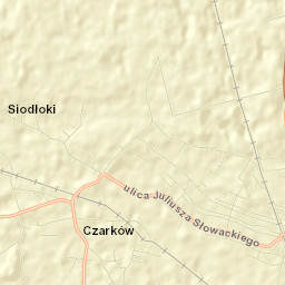 Czarków Street Map