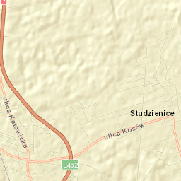 Piasek Street Map