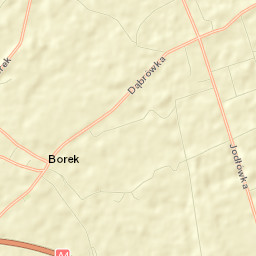 Borek Street Map