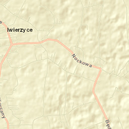 Iwierzyce Street Map