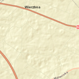 Wierzbna Street Map