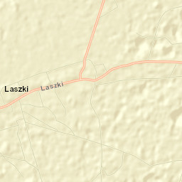 Laszki Street Map