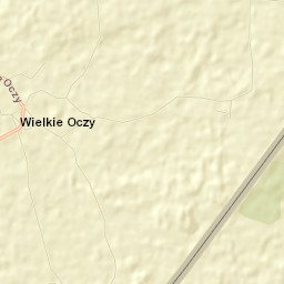Wielkie Oczy Street Map