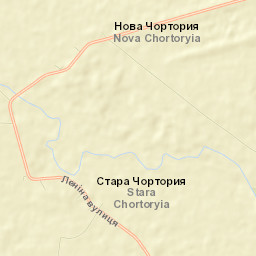 Nova Chortoriia Street Map