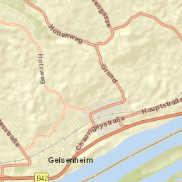 Geisenheim Street Map