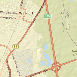Mörfelden-Walldorf Street Map