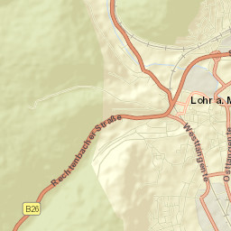 Lohr am Main Street Map