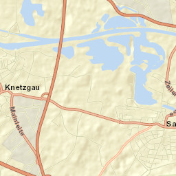 Knetzgau Street Map