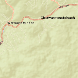 Warmensteinach Street Map