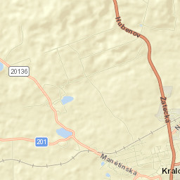 Kralovice Street Map
