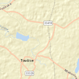 Okres Kolín Street Map