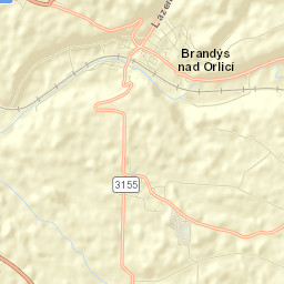 Brandýs nad Orlicí Street Map