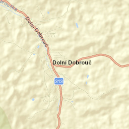 Dolní Dobrouč Street Map