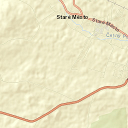 Okres Bruntál Street Map