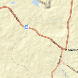 Kobeřice Street Map