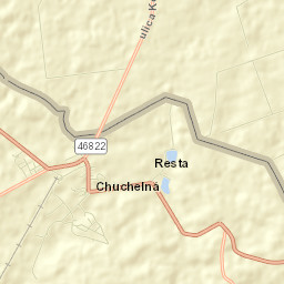 Chuchelná Street Map