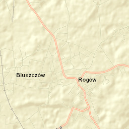 Rogów Street Map