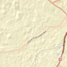 Powiat wodzisławski Street Map