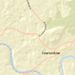 Czernichów Street Map