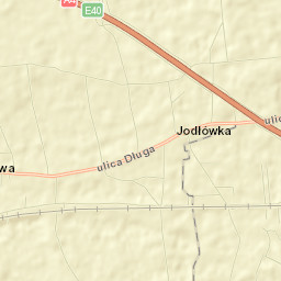 Jodłówka Street Map