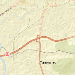 Tarnowiec Street Map