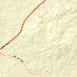 Powiat dębicki Street Map