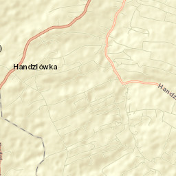 Handzlówka Street Map
