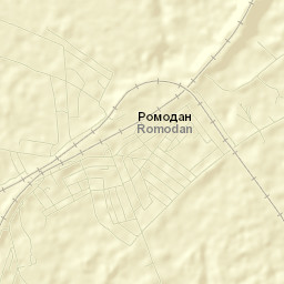 Romodan Street Map