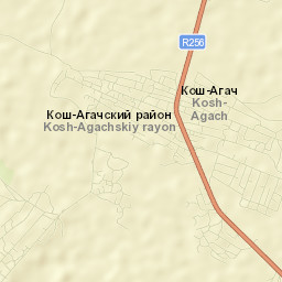 Kosh-Agach Street Map