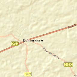 Buironfosse Street Map