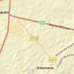 La Capelle Street Map