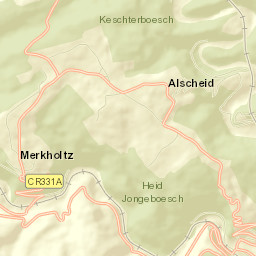 Kiischpelt Street Map