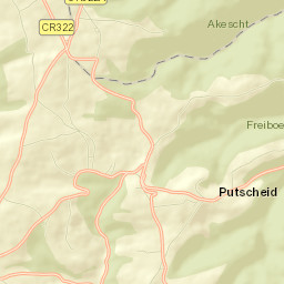 Putscheid Street Map