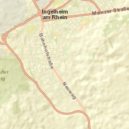 Ingelheim am Rhein Street Map
