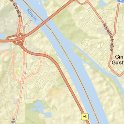 Ginsheim-Gustavsburg Street Map