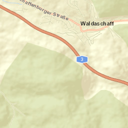 Waldaschaff Street Map