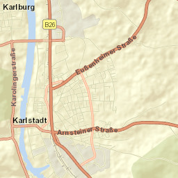 Karlstadt Street Map