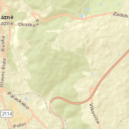 Mariánské Lázně Street Map