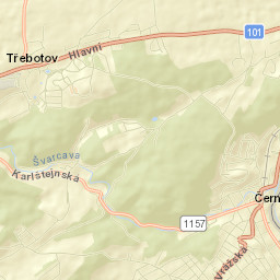 Třebotov Street Map
