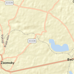 Zásmuky Street Map