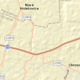 Chroustovice Street Map