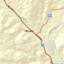 Olšany Street Map