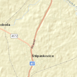Štěpánkovice Street Map