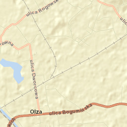 Olza Street Map