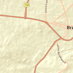 Powiat brzeski Street Map