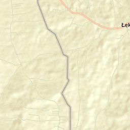 Łęki Górne Street Map