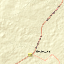 Siedleczka Street Map