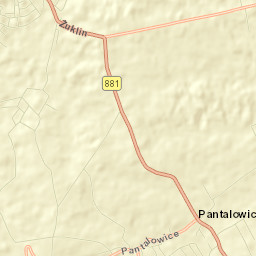 Pantalowice Street Map