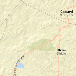 Shklo Street Map